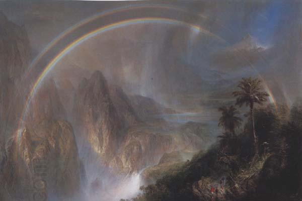 Frederic E.Church Rainy Season in the Tropics oil painting picture